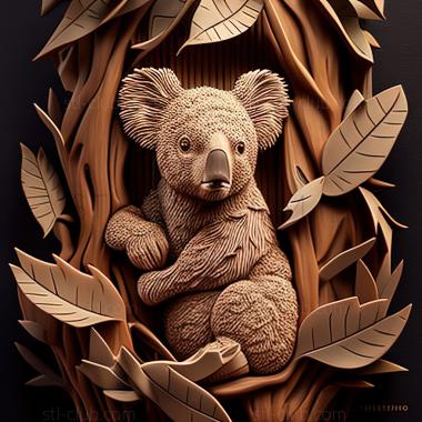 3D model st Koala (STL)